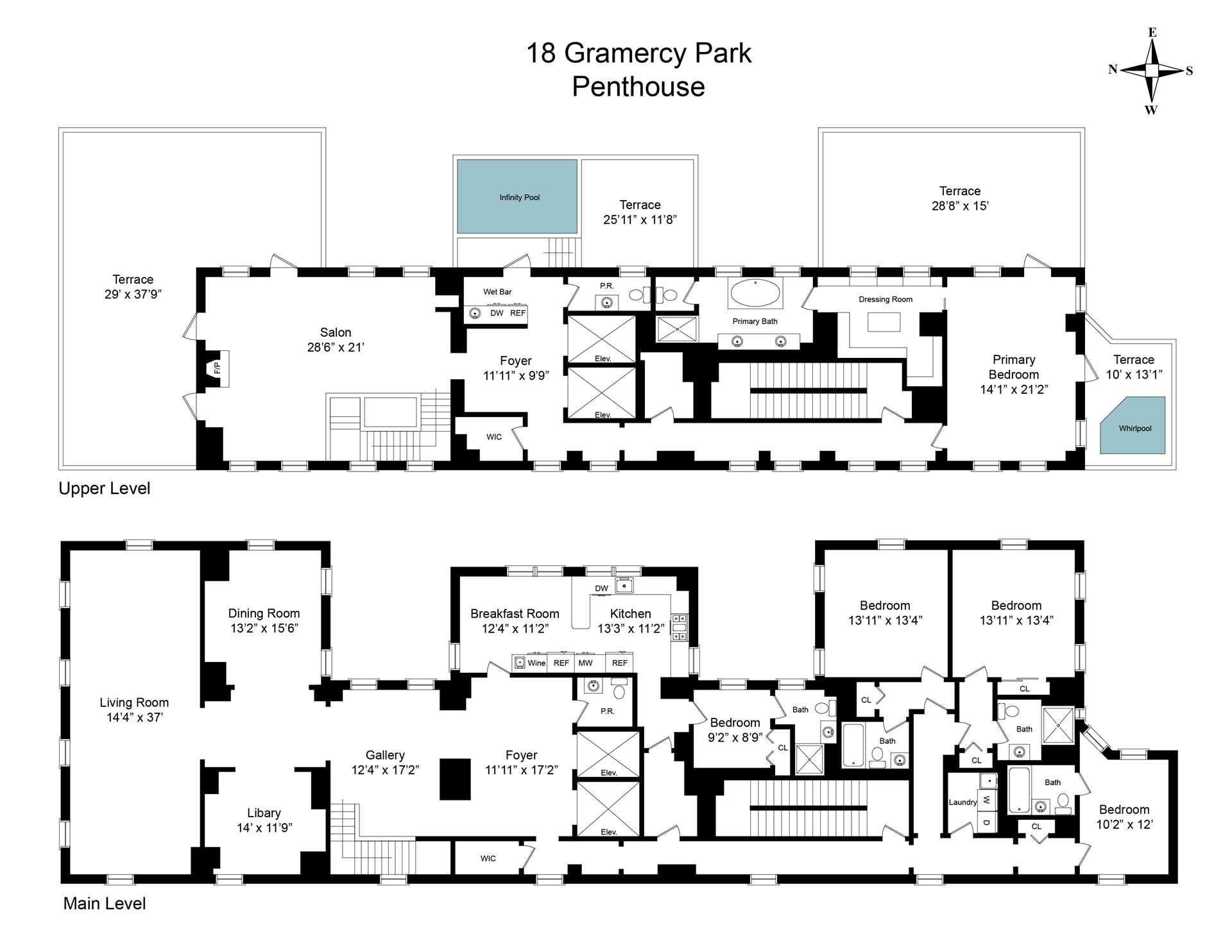 18 GRAMERCY Park S PH17