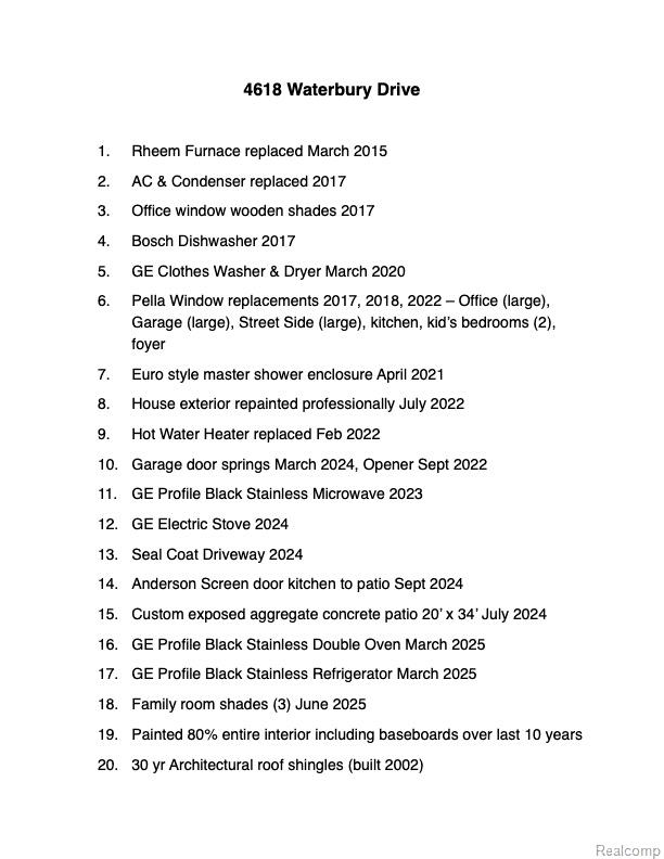 4618 Waterbury Drive