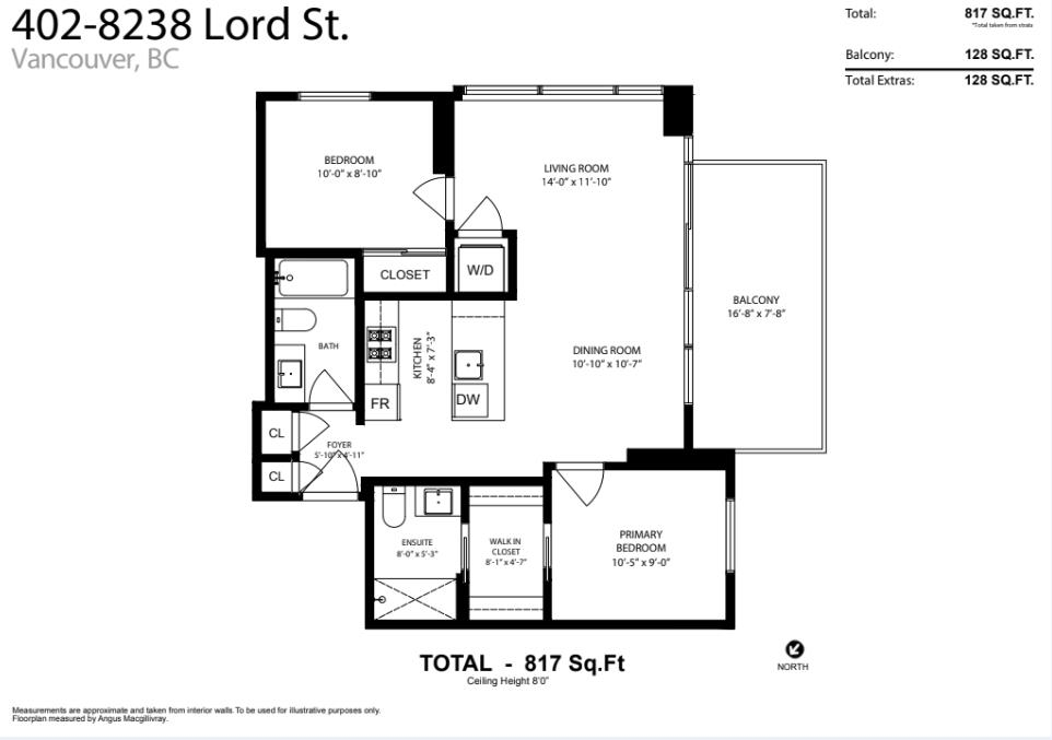 402 8238 LORD STREET Unit: 402