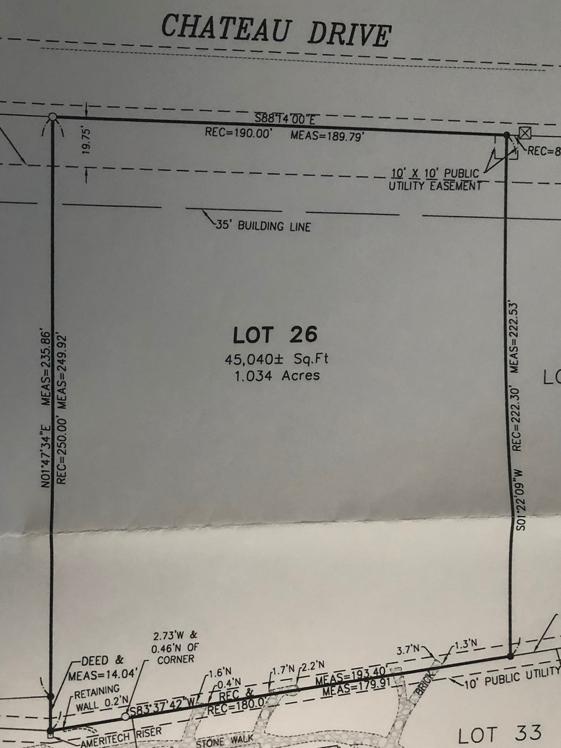 Lot 26 Chateau Drive