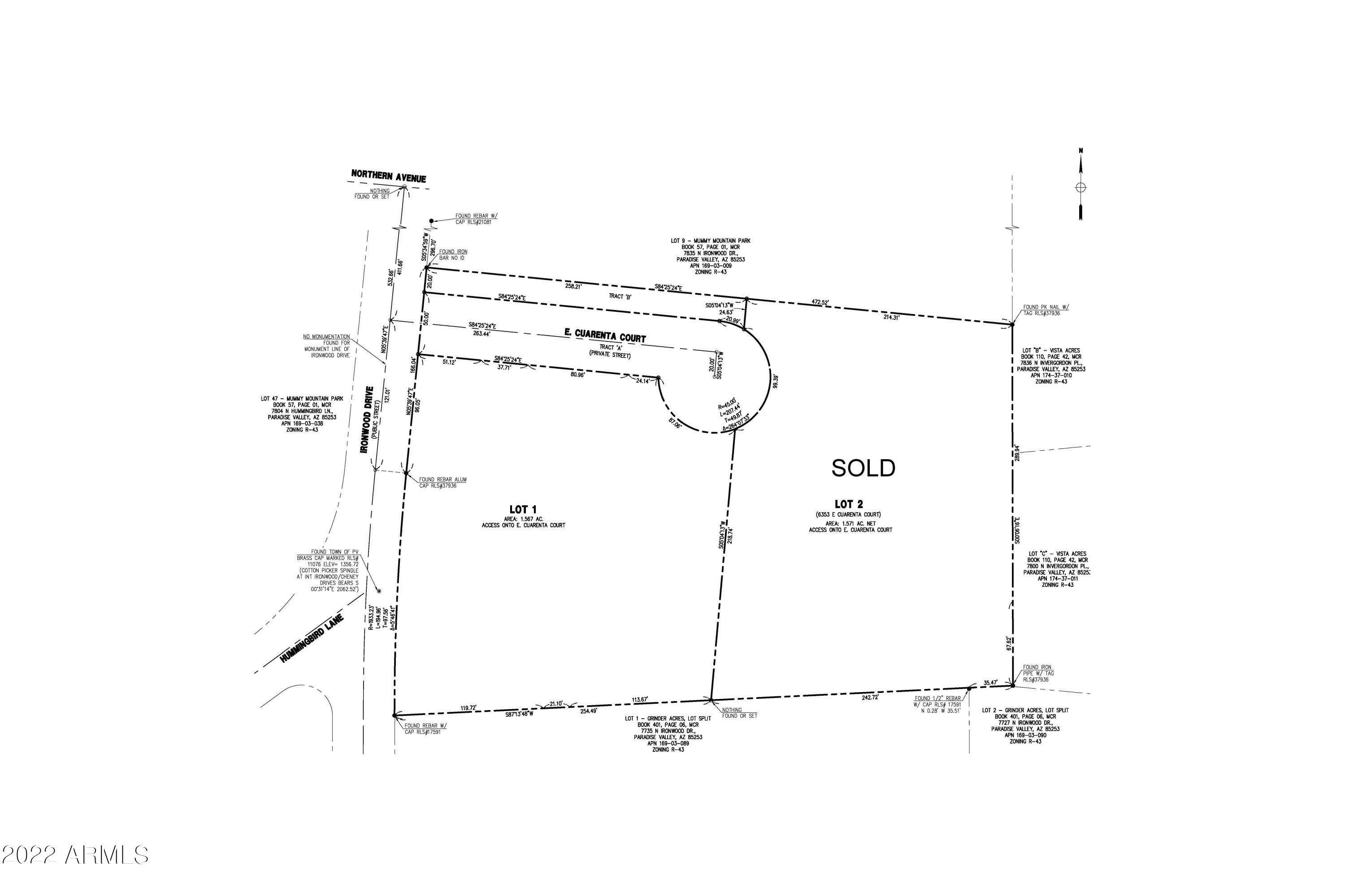 7815 N IRONWOOD LOT 1 Drive Unit: 8