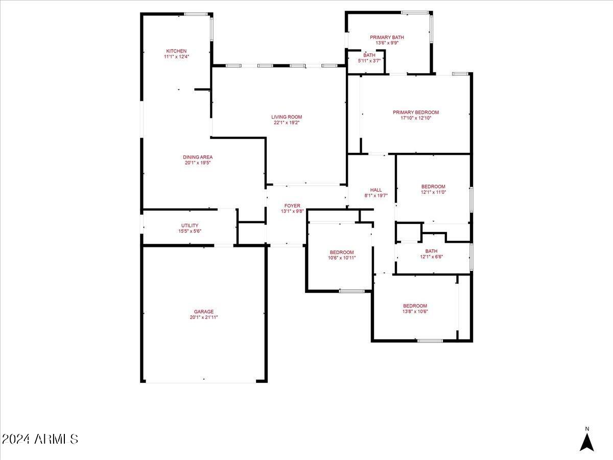 3524 W PARADISE Lane