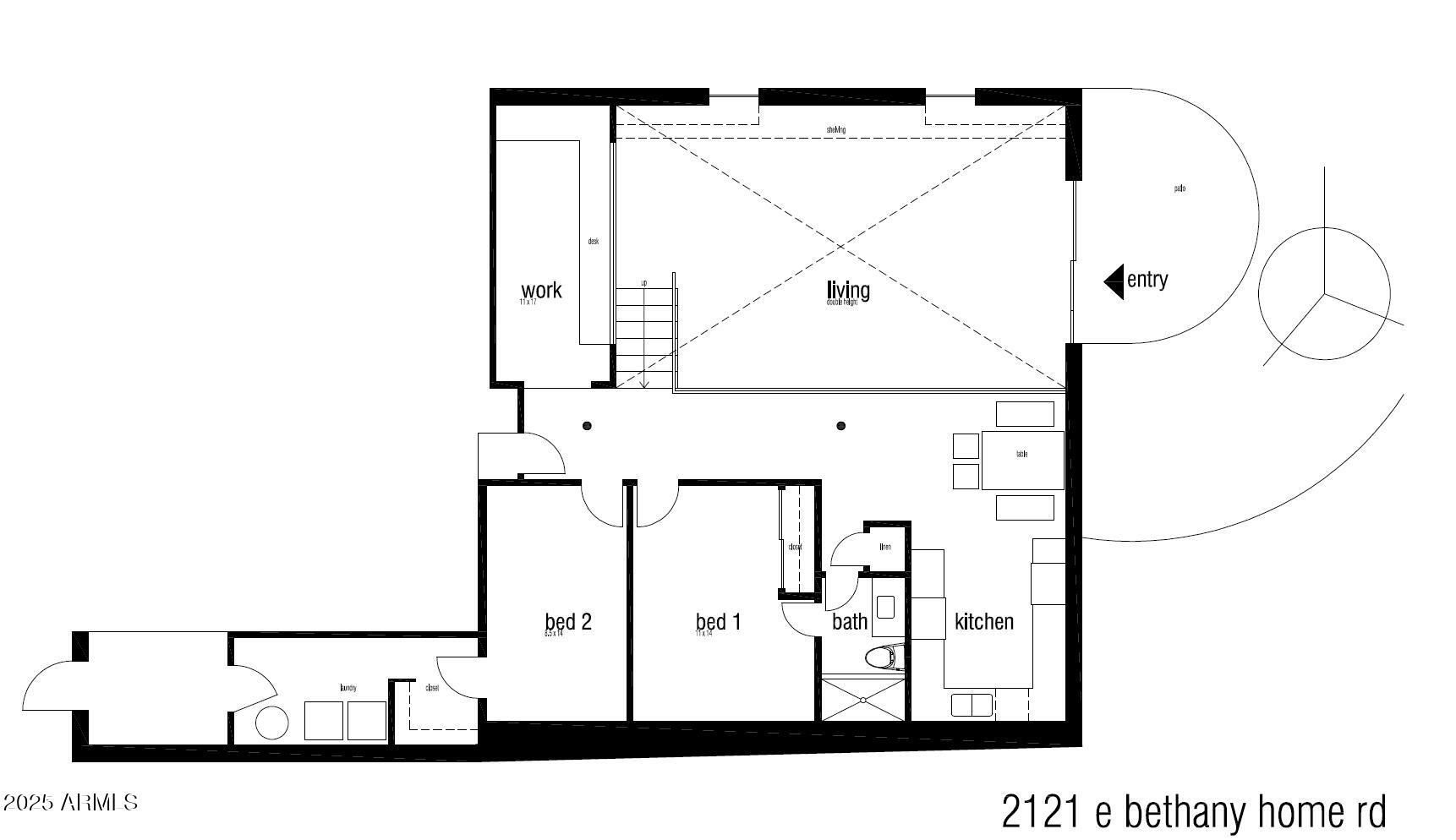 2121 E BETHANY HOME(GUEST HOUSE ONLY) Road