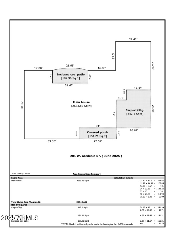 201 W GARDENIA Drive