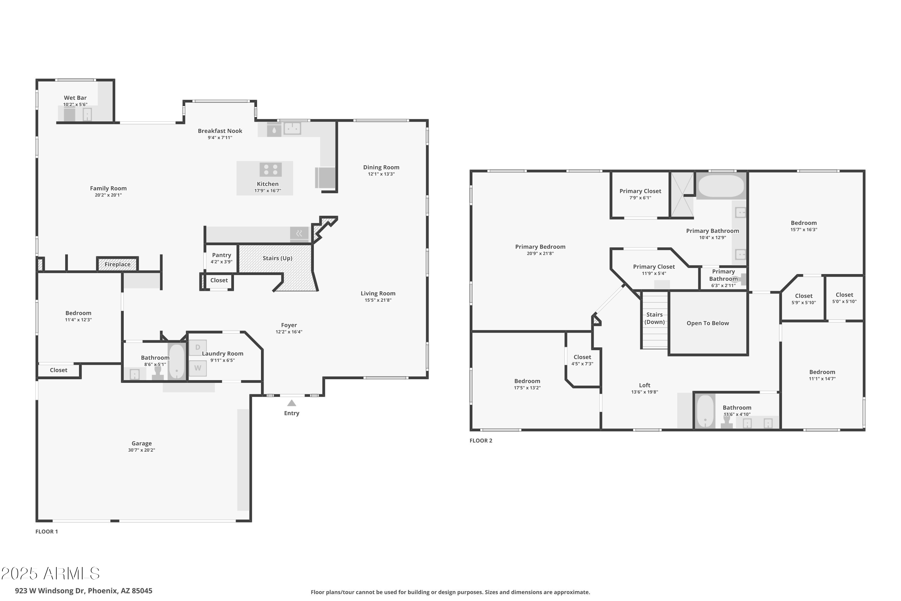 923 W Windsong Drive