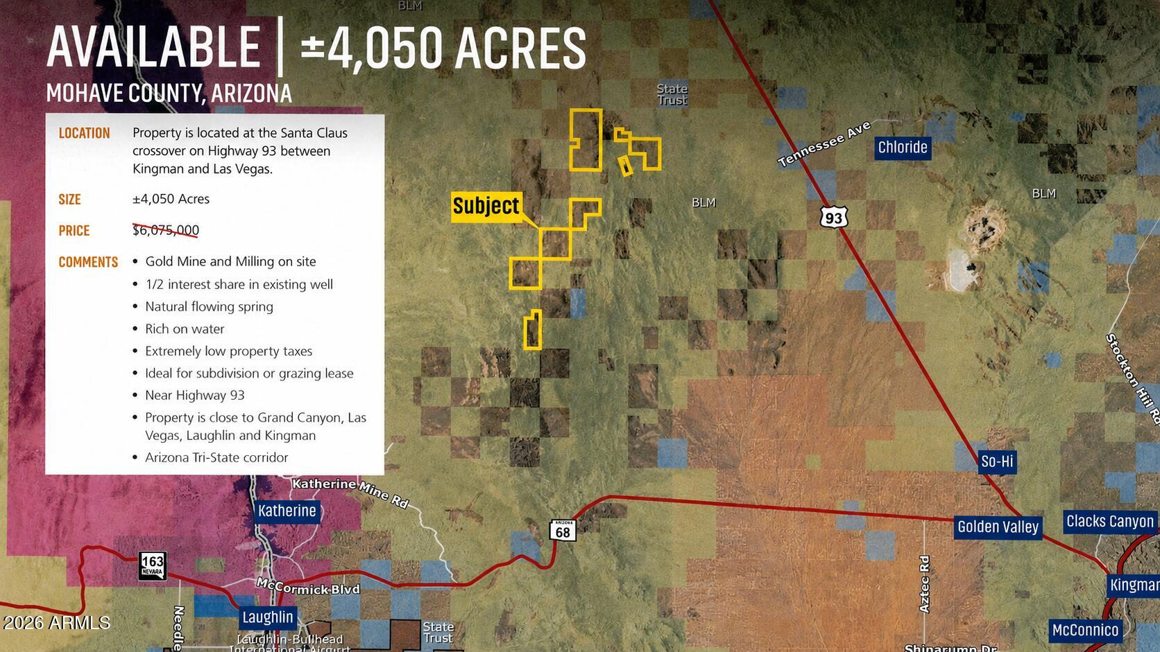 0 N Dolan Springs -- Unit: 4000
