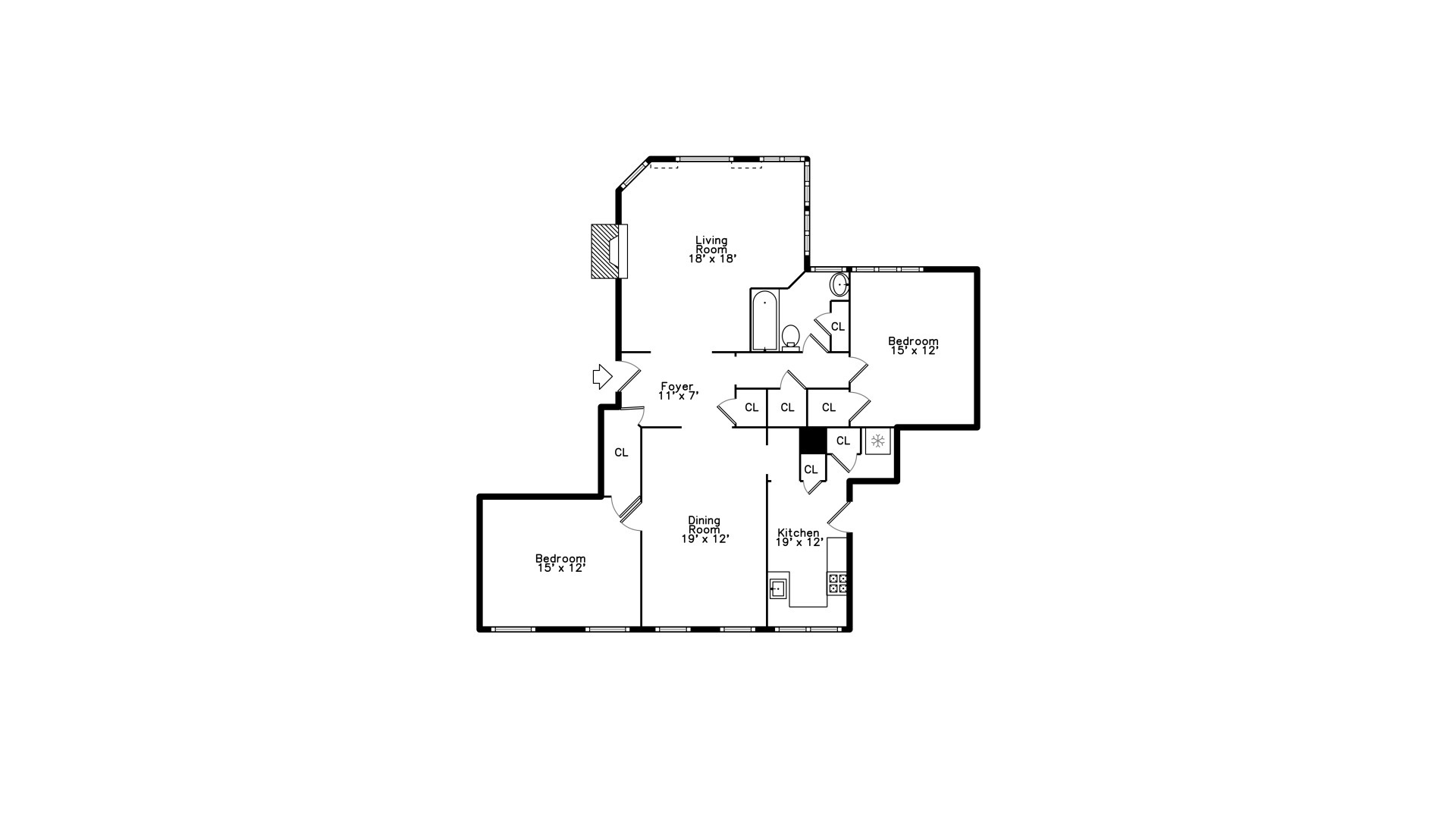 550 Michigan Avenue Unit: 3