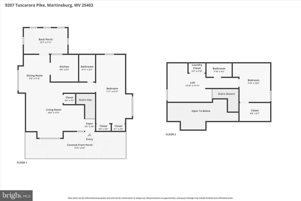 9207 TUSCARORA PIKE