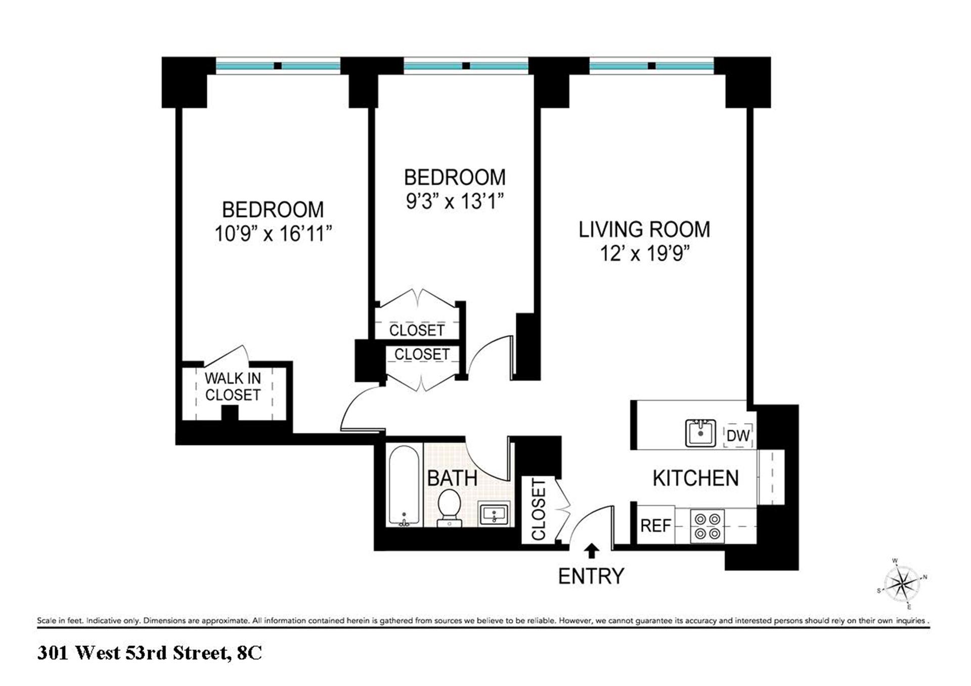 301 W 53RD Street 8C