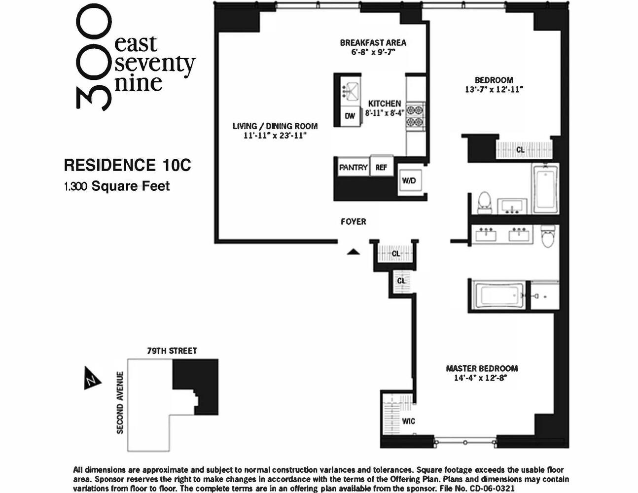 300 E 79TH Street 10C
