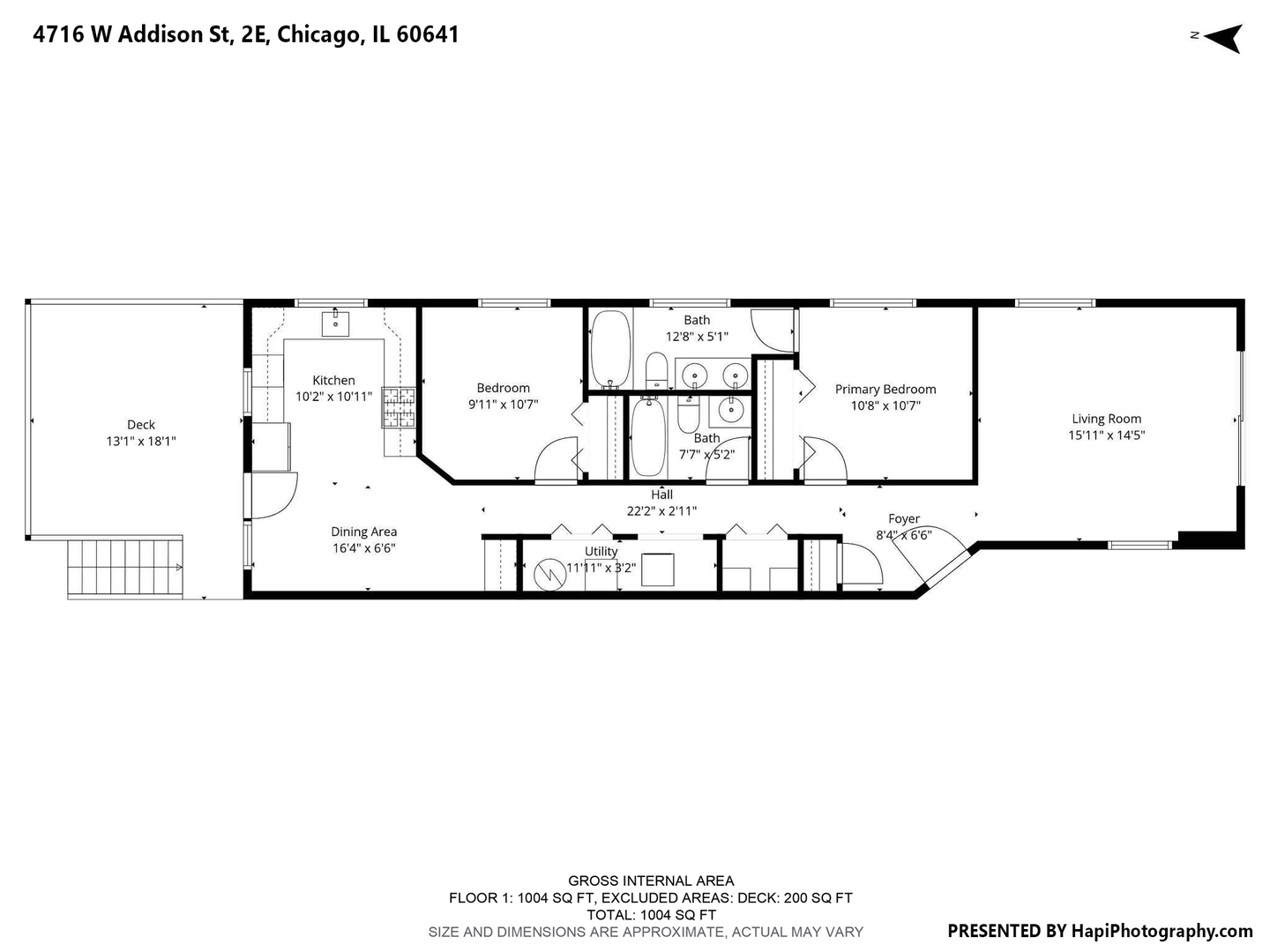 4716 W Addison Street Unit: 2E