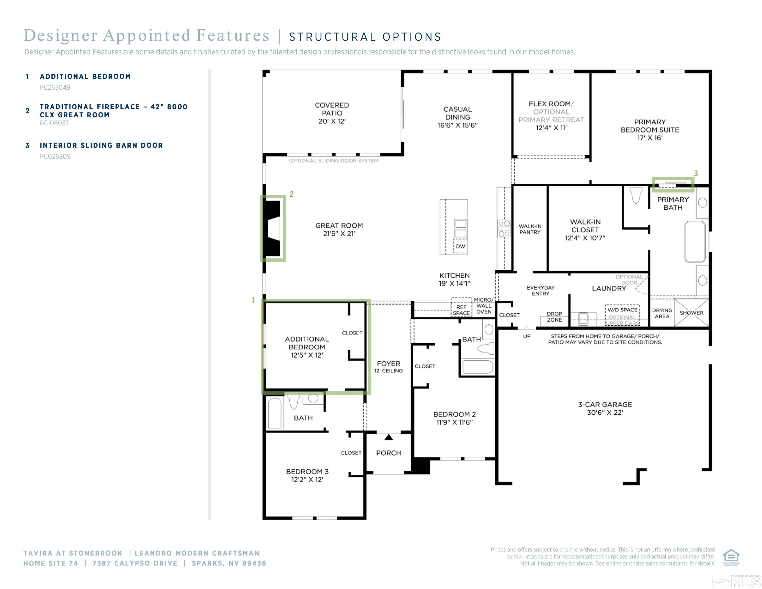 7387 Calypso Drive Unit: Homesite 74