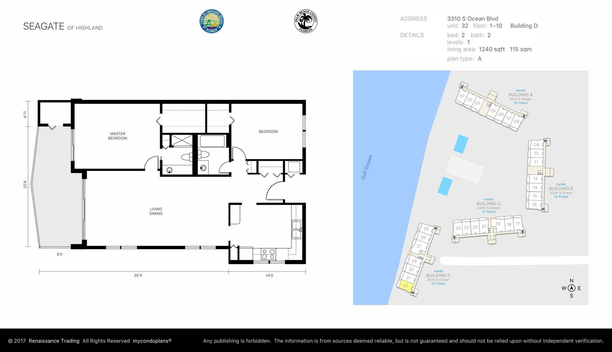 3310 S Ocean Boulevard 232-D