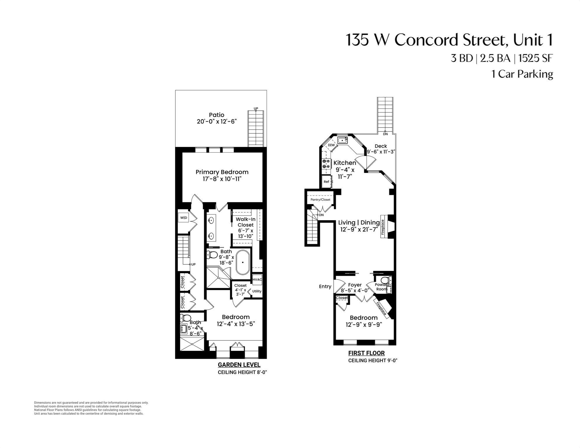 135 W Concord St # 1