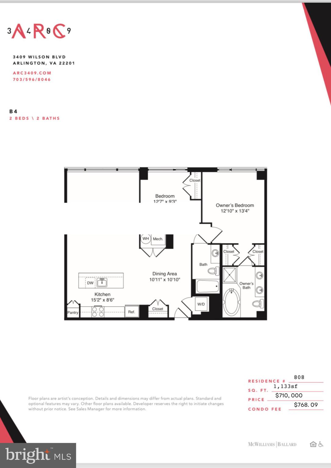 3409 WILSON BOULEVARD 808
