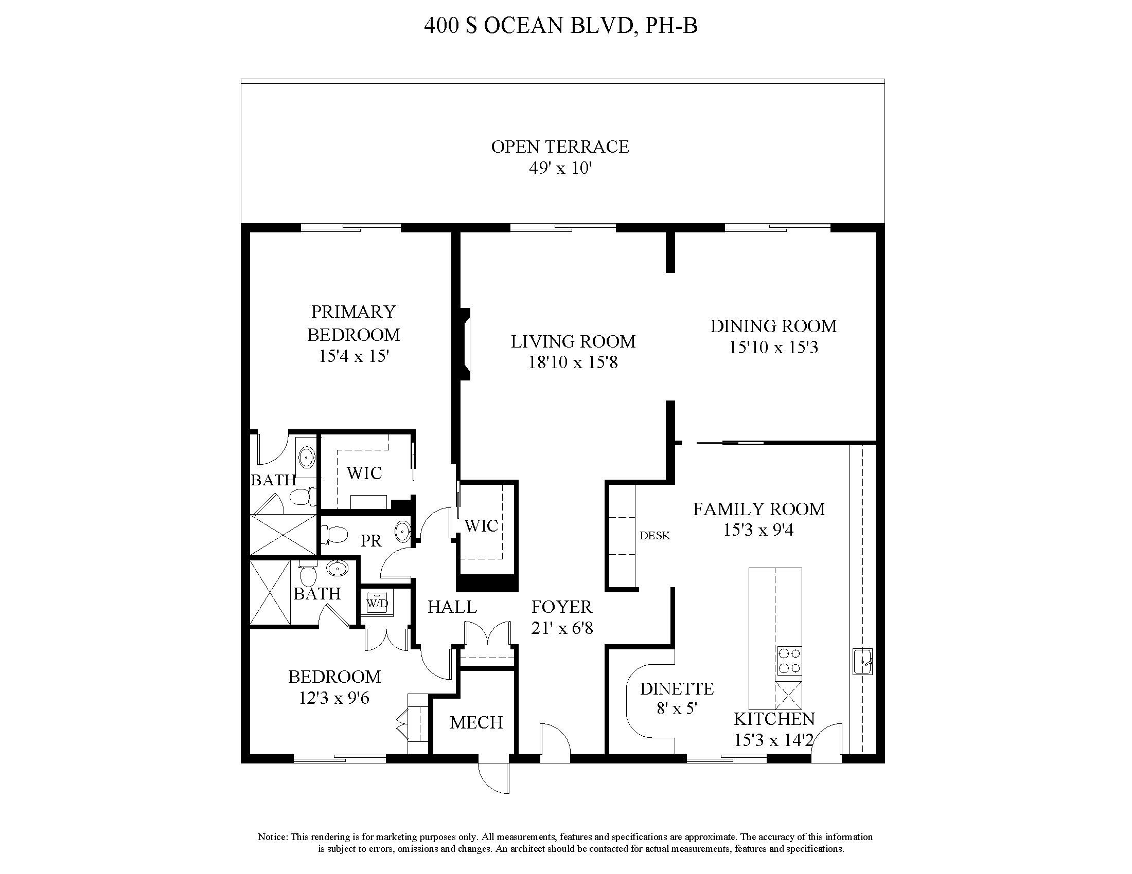 400 S Ocean Boulevard Phb