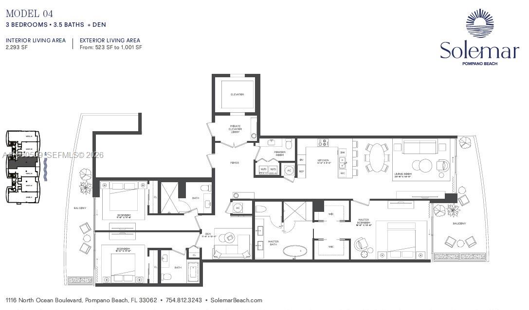 1116 N Ocean Boulevard 1404