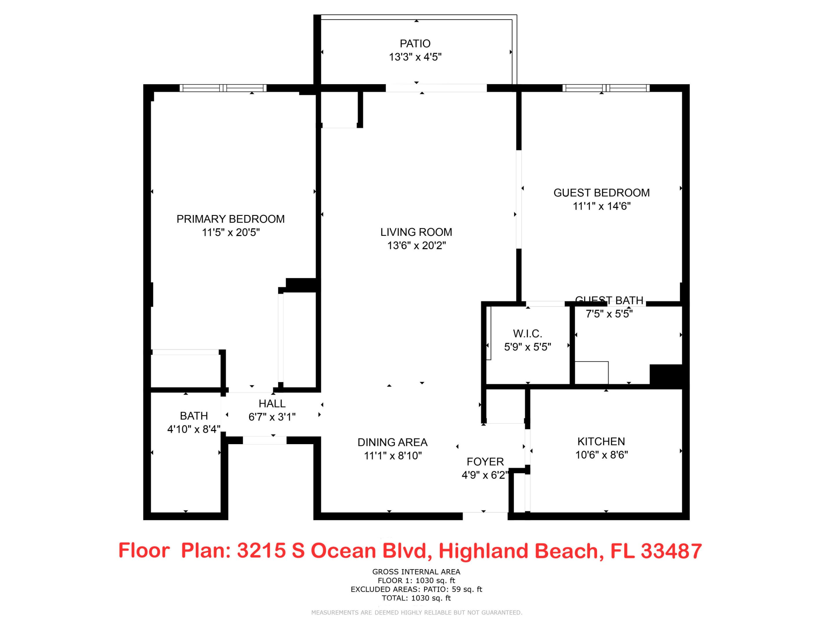 3215 S Ocean Boulevard 707