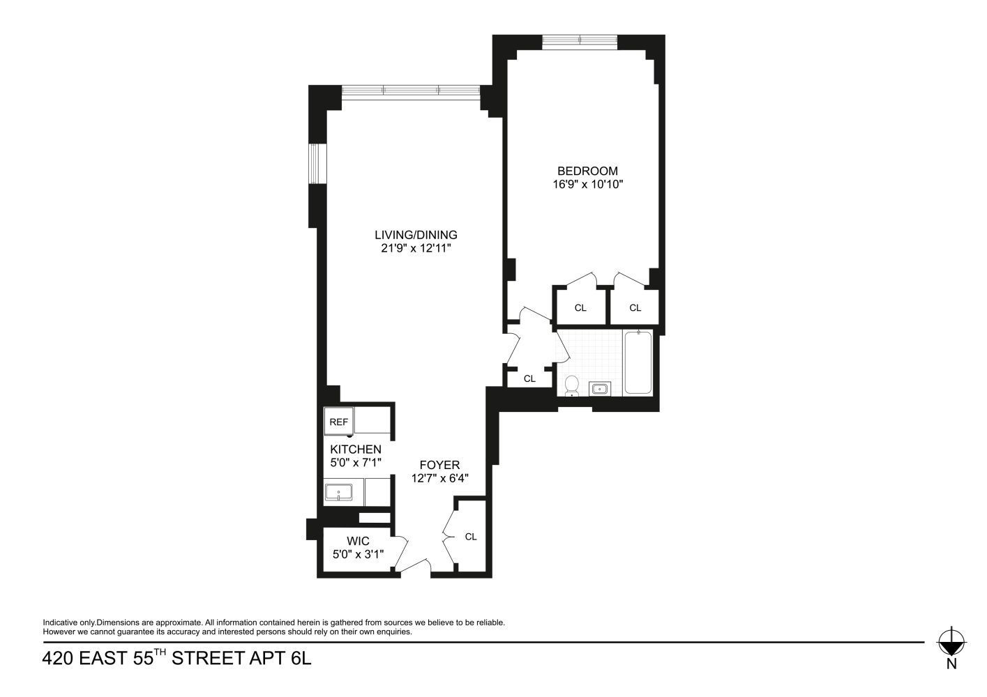 420 E 55TH Street 6L