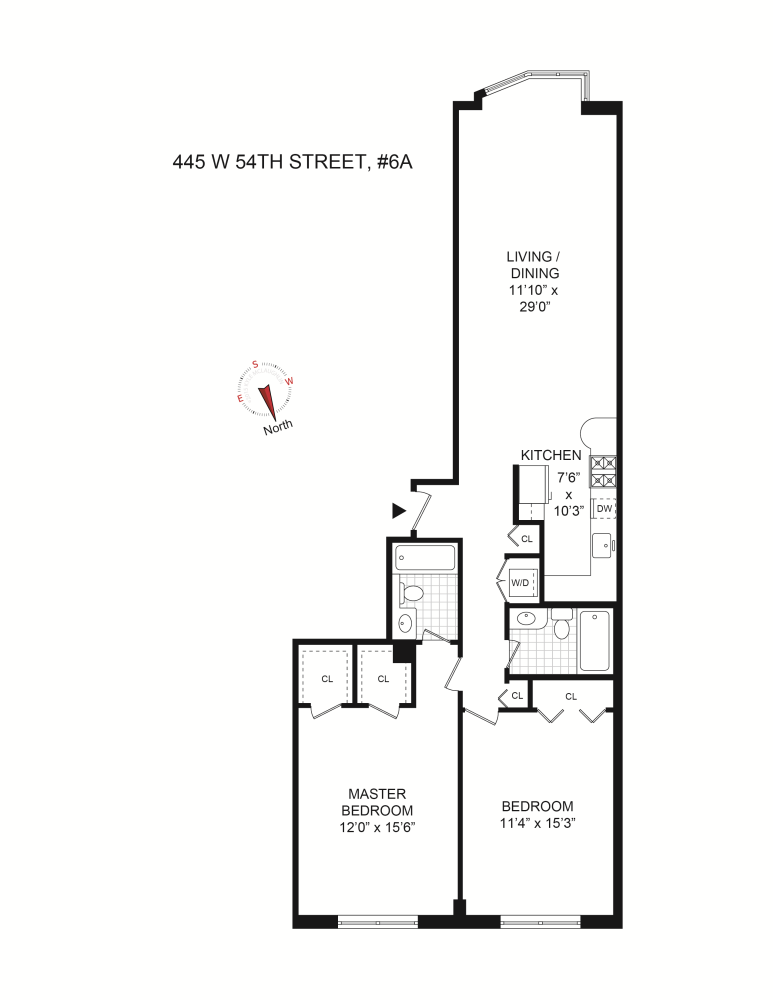 445 W 54TH Street 6A