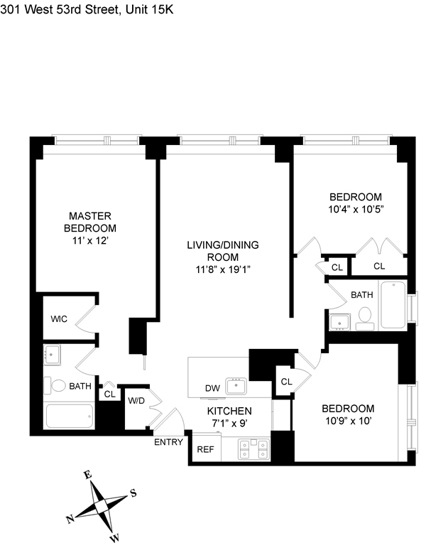 301 W 53RD Street 15K