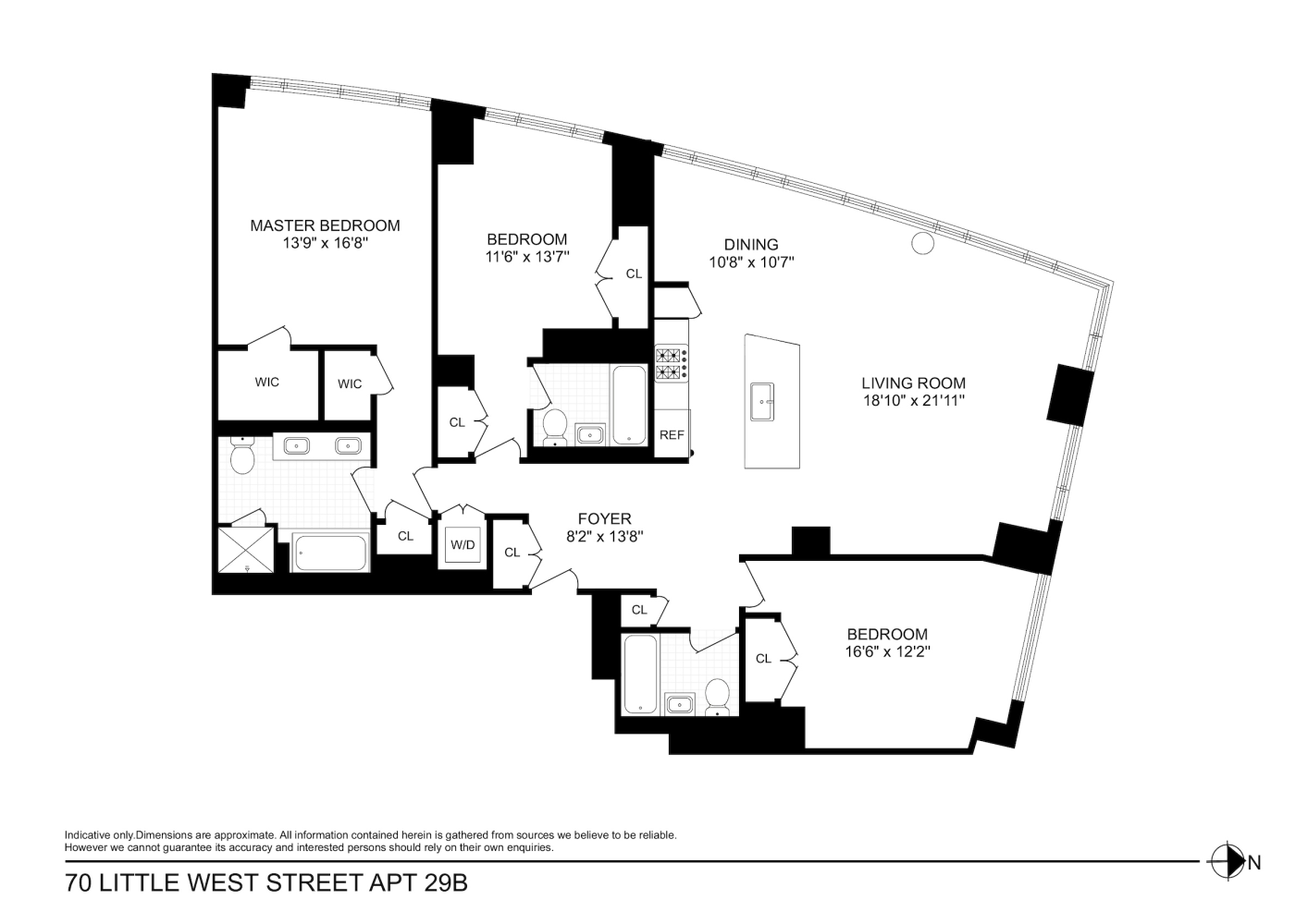 70 LITTLE WEST Street 29B