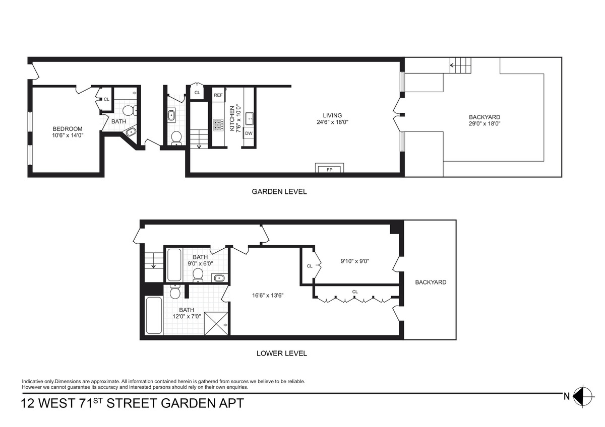 12 W 71ST Street GARDEN