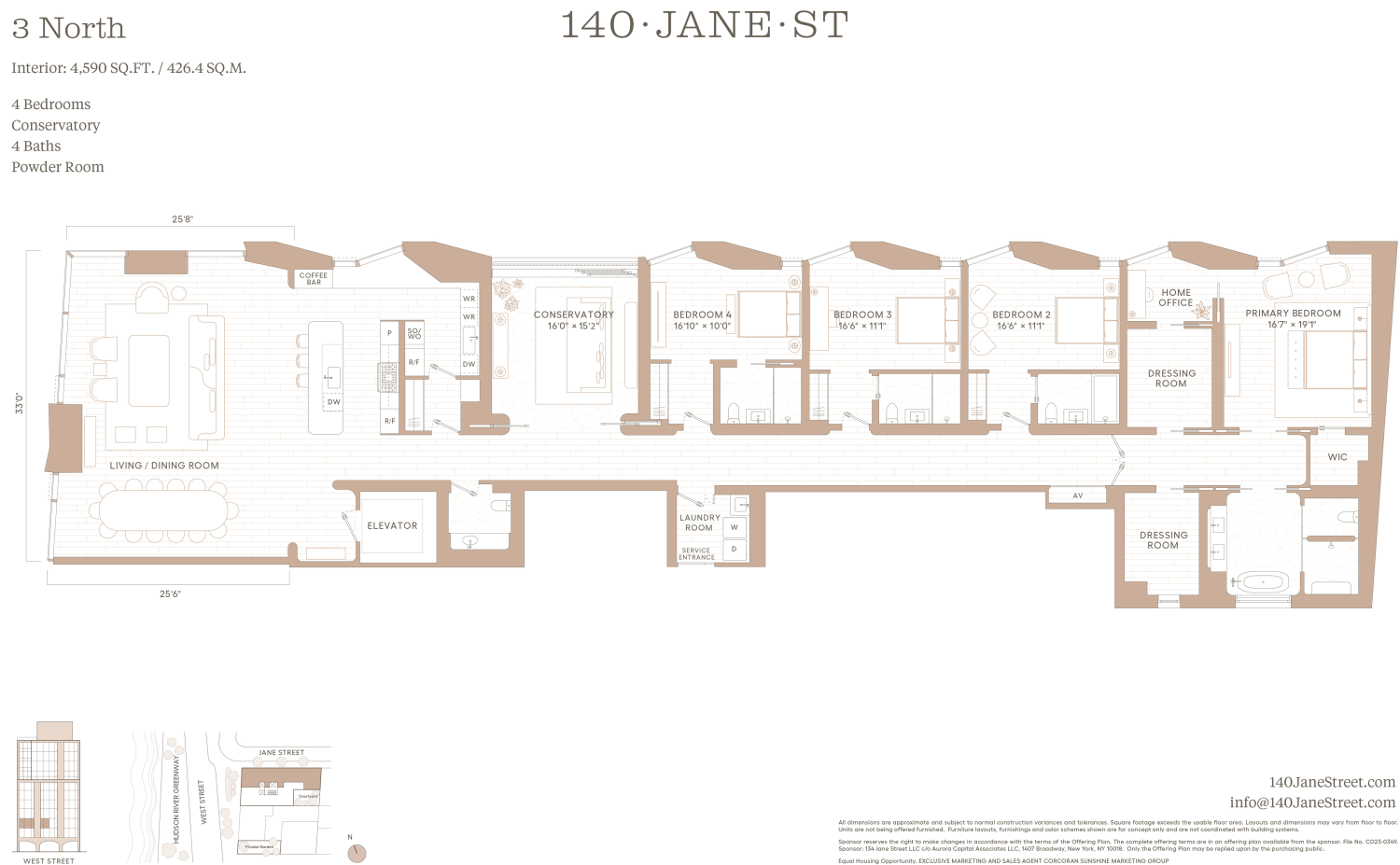 140 JANE Street 3NORTH