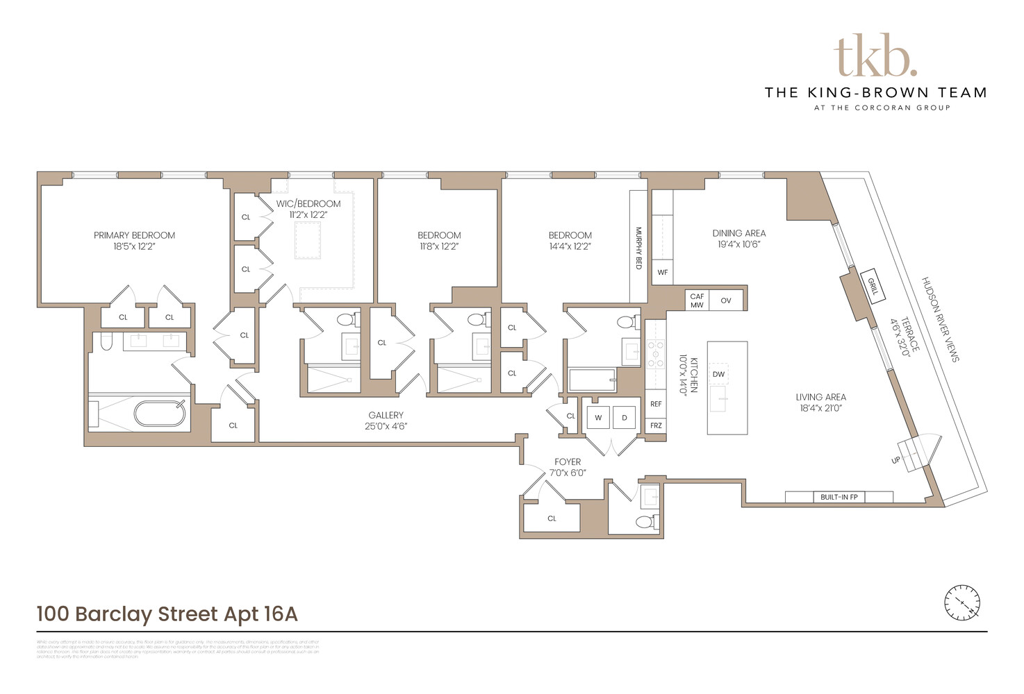 100 BARCLAY Street 16A