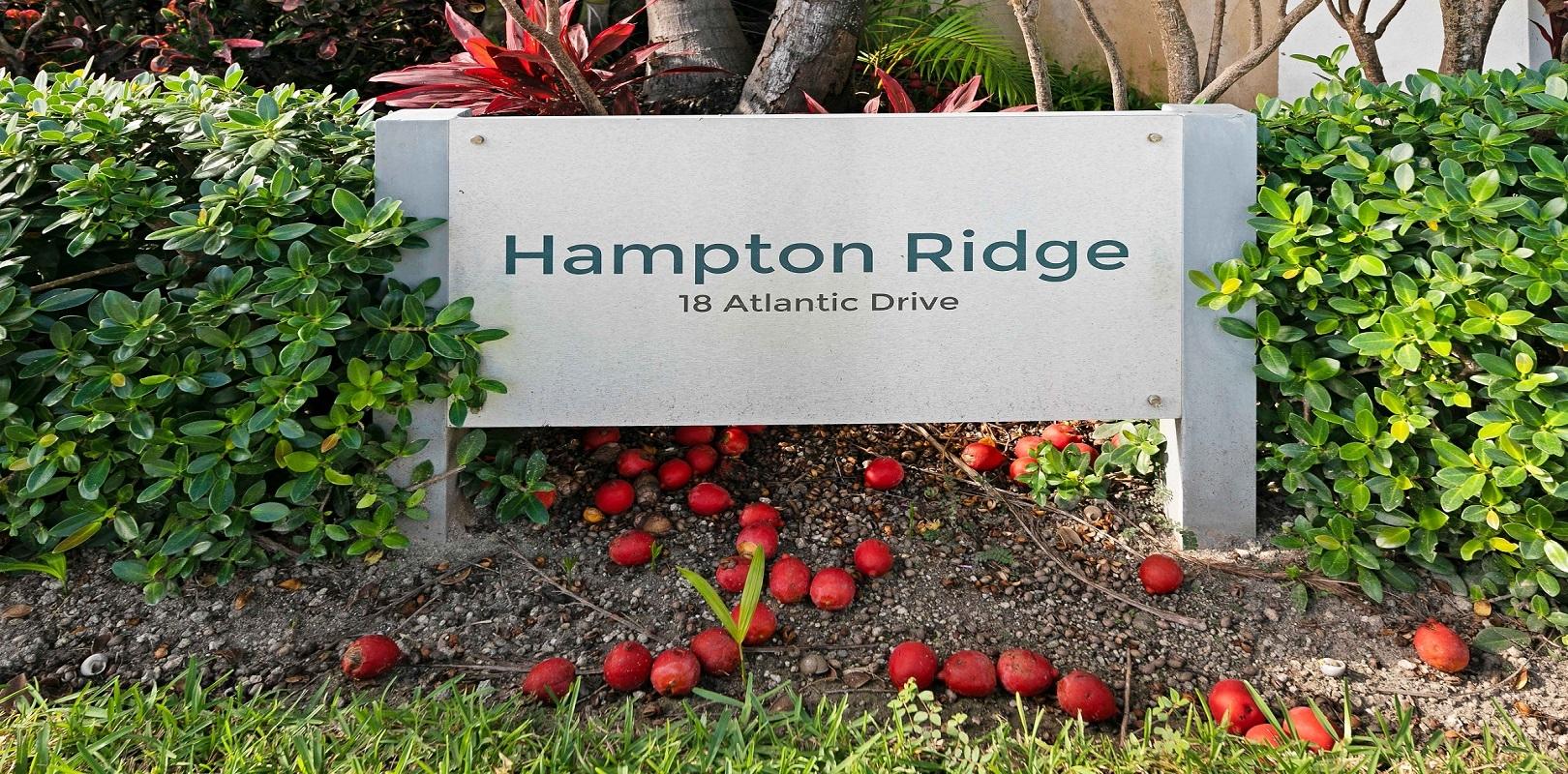 HAMPTON RIDGE Unit: 202