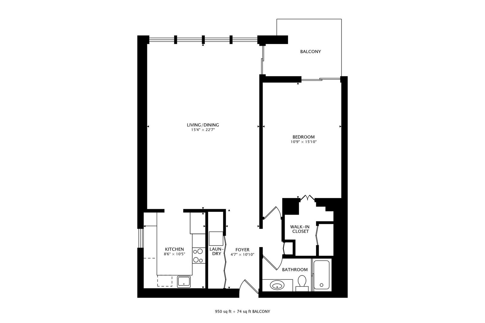 201 E Chestnut Street Unit: 19F