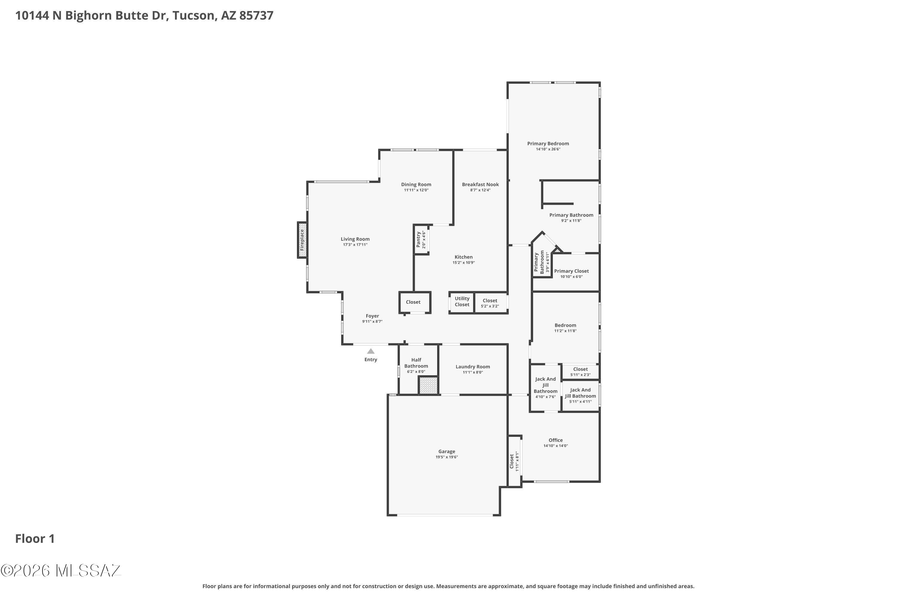 10144 N Bighorn Butte Drive