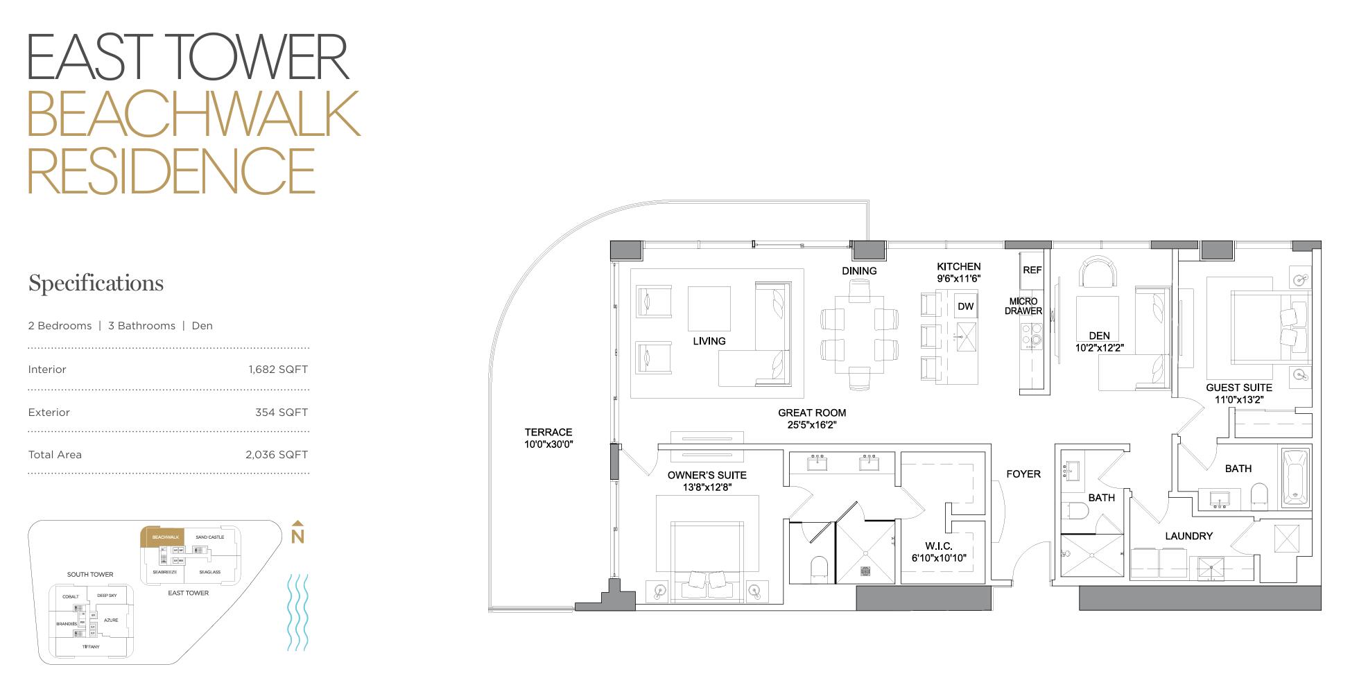 151 N Seabreeze Boulevard 1003