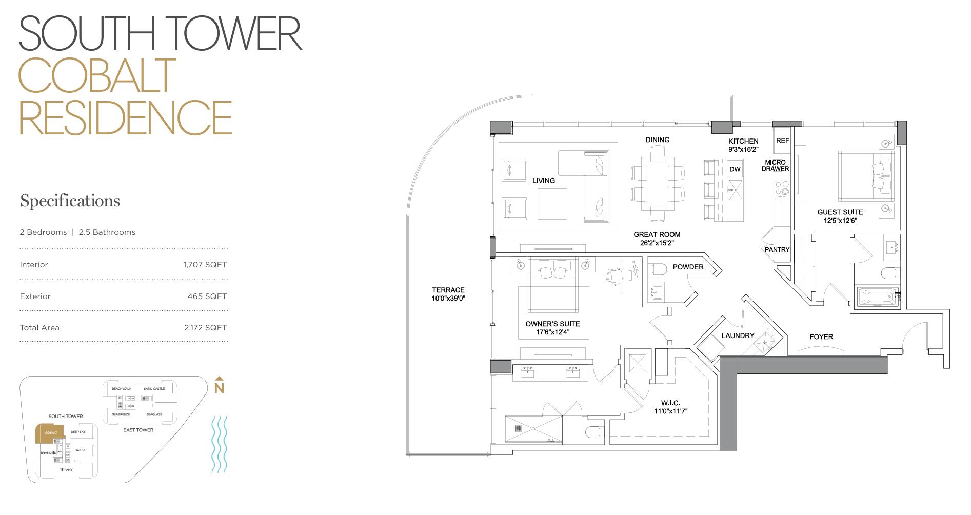 153 N Seabreeze Boulevard 1604