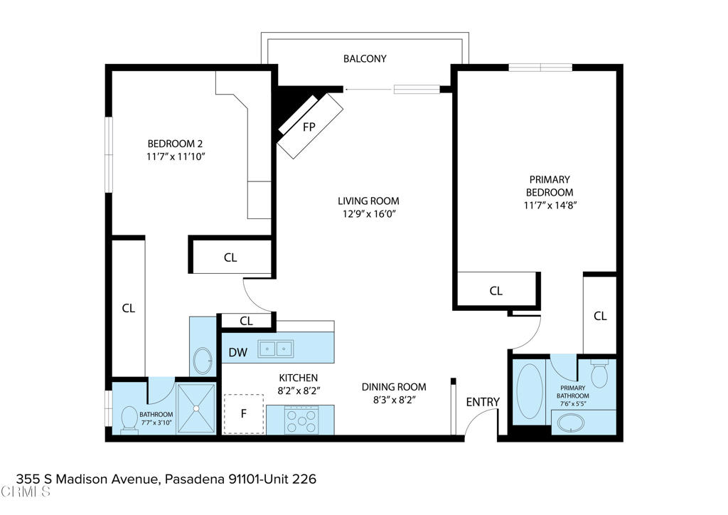 355 S Madison Avenue Unit: 226