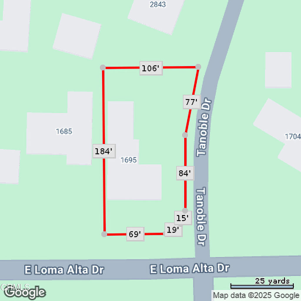 1695 E Loma Alta Drive
