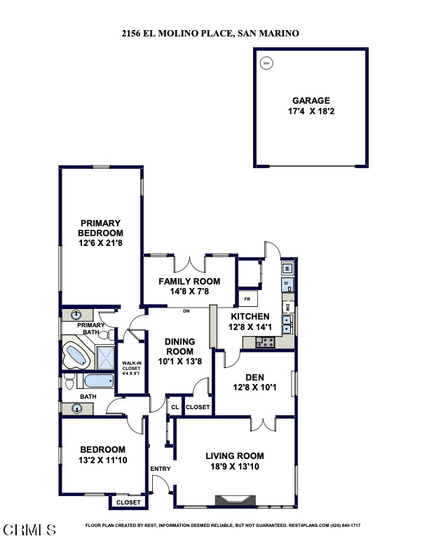 2156 El Molino Place