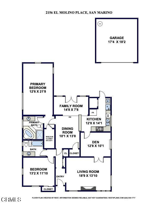 2156 El Molino Place