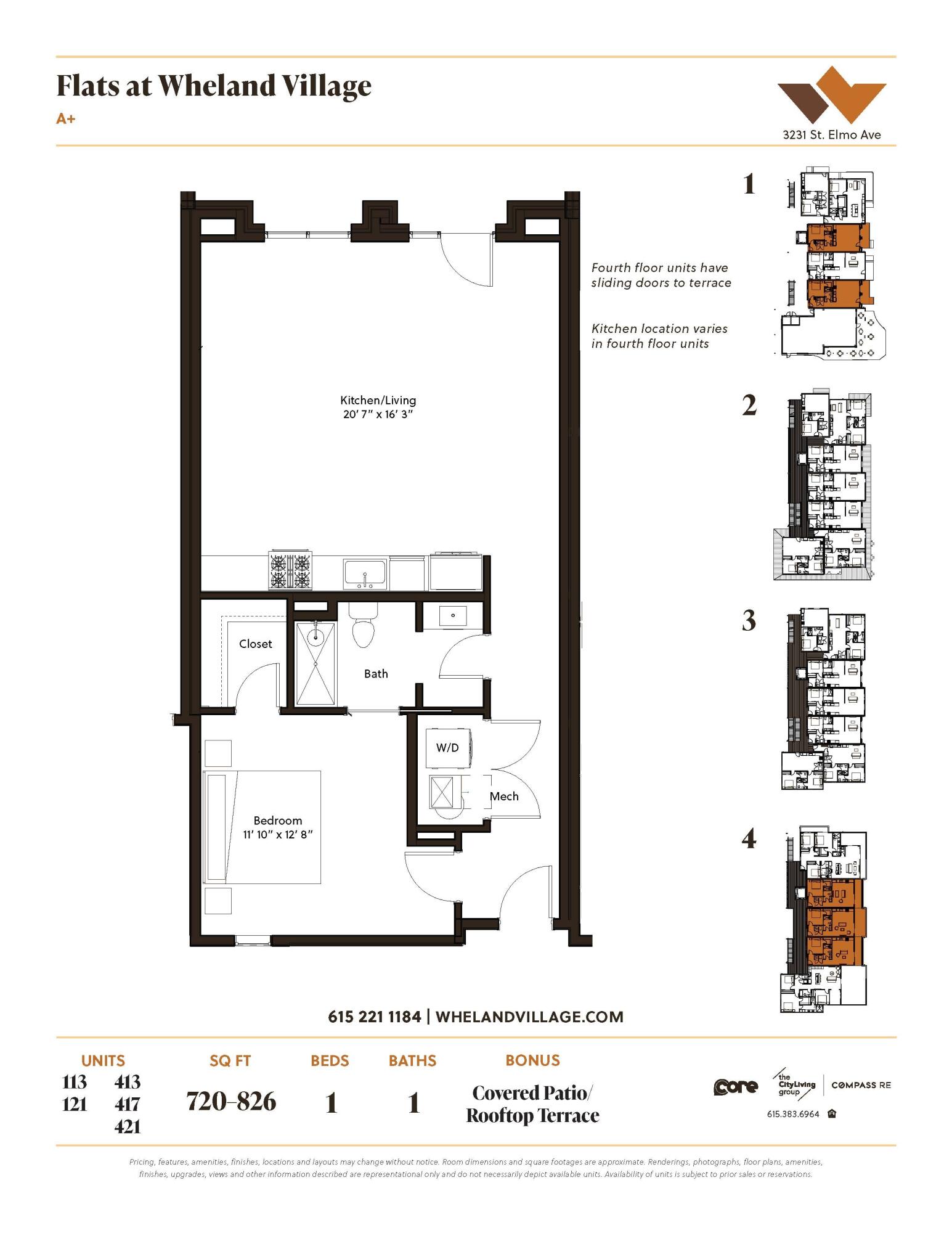 3231 St. Elmo Avenue, Unit # 417