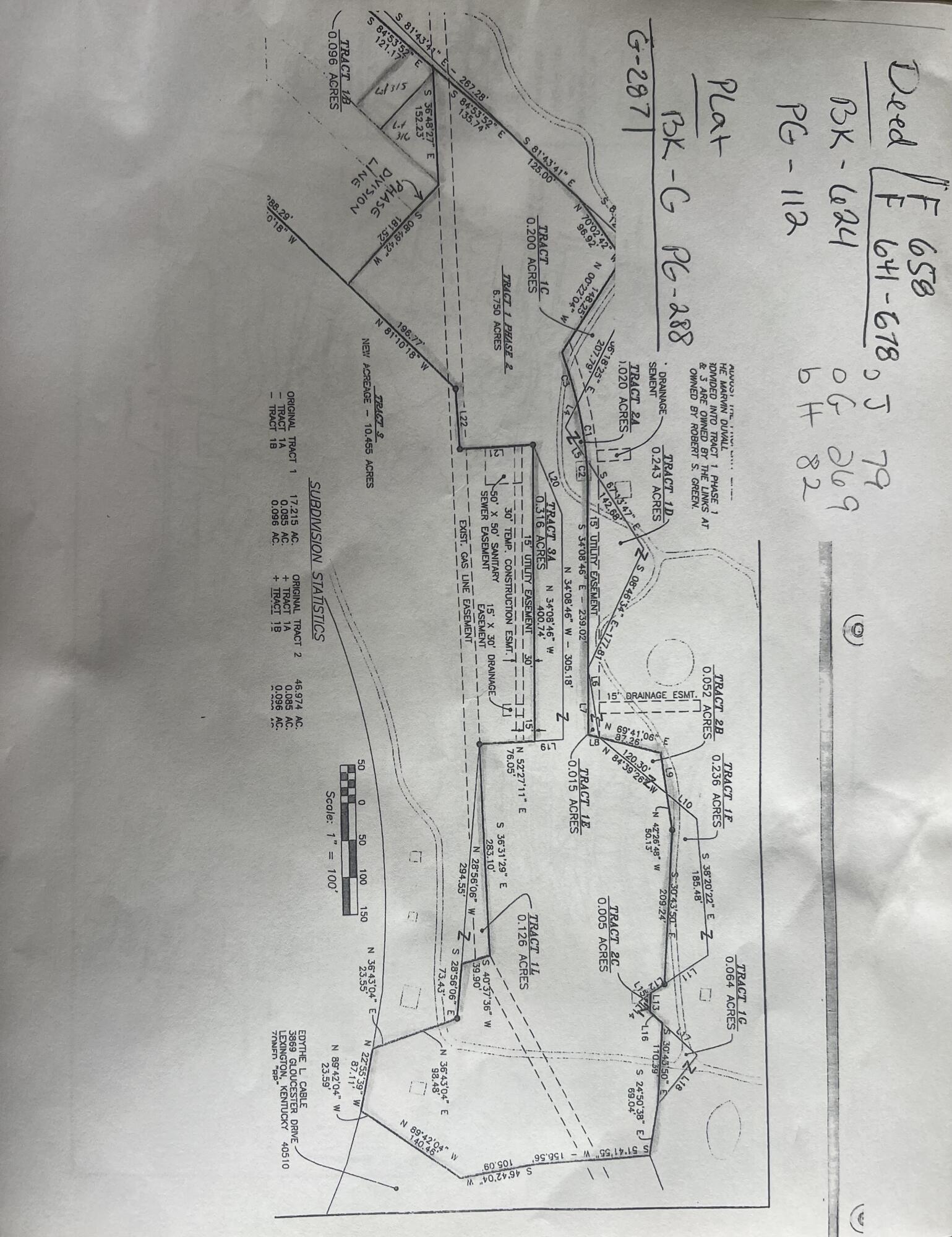 Tract Robert M Green Boulevard