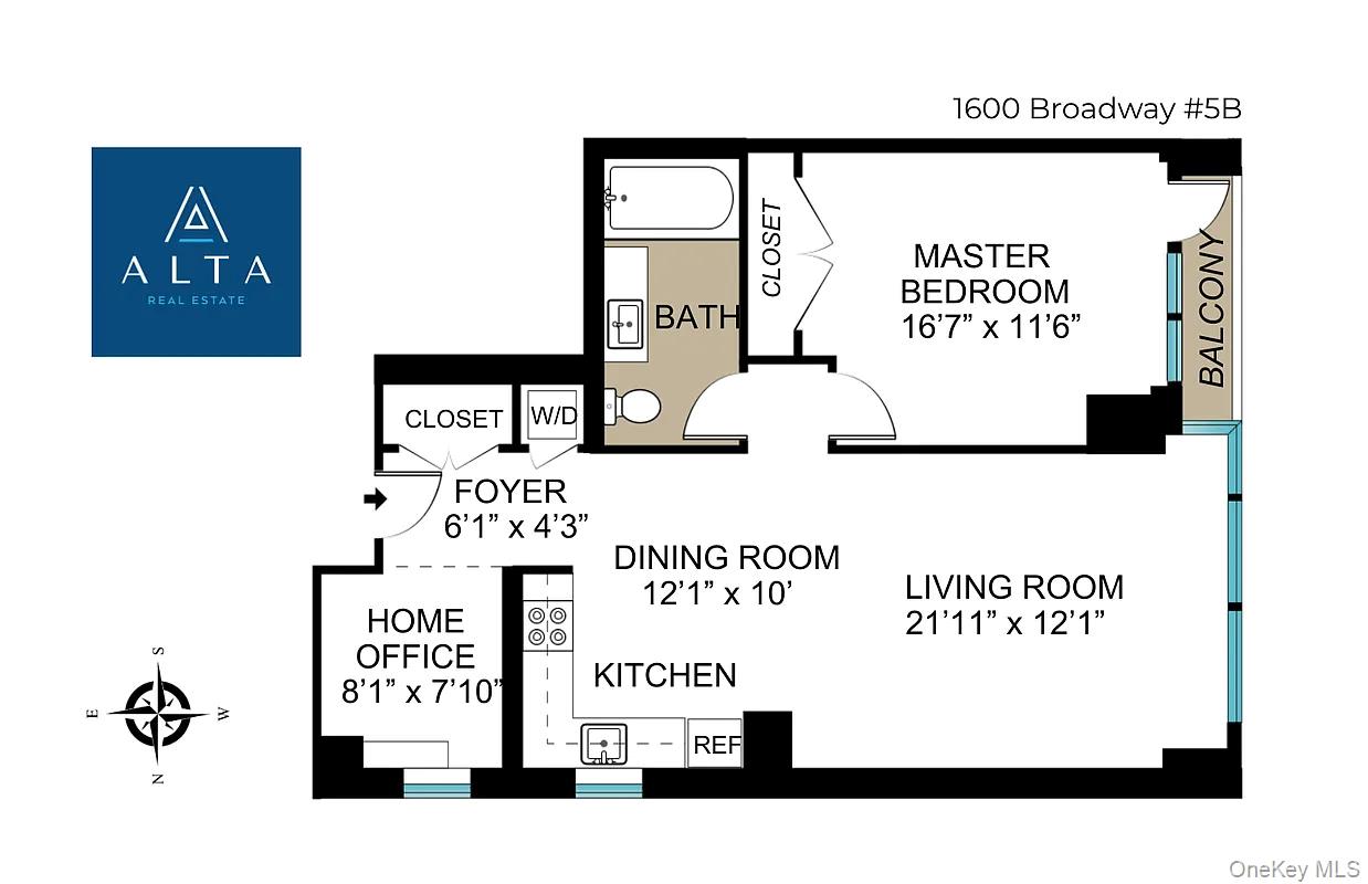 1600 Broadway Unit: 5B