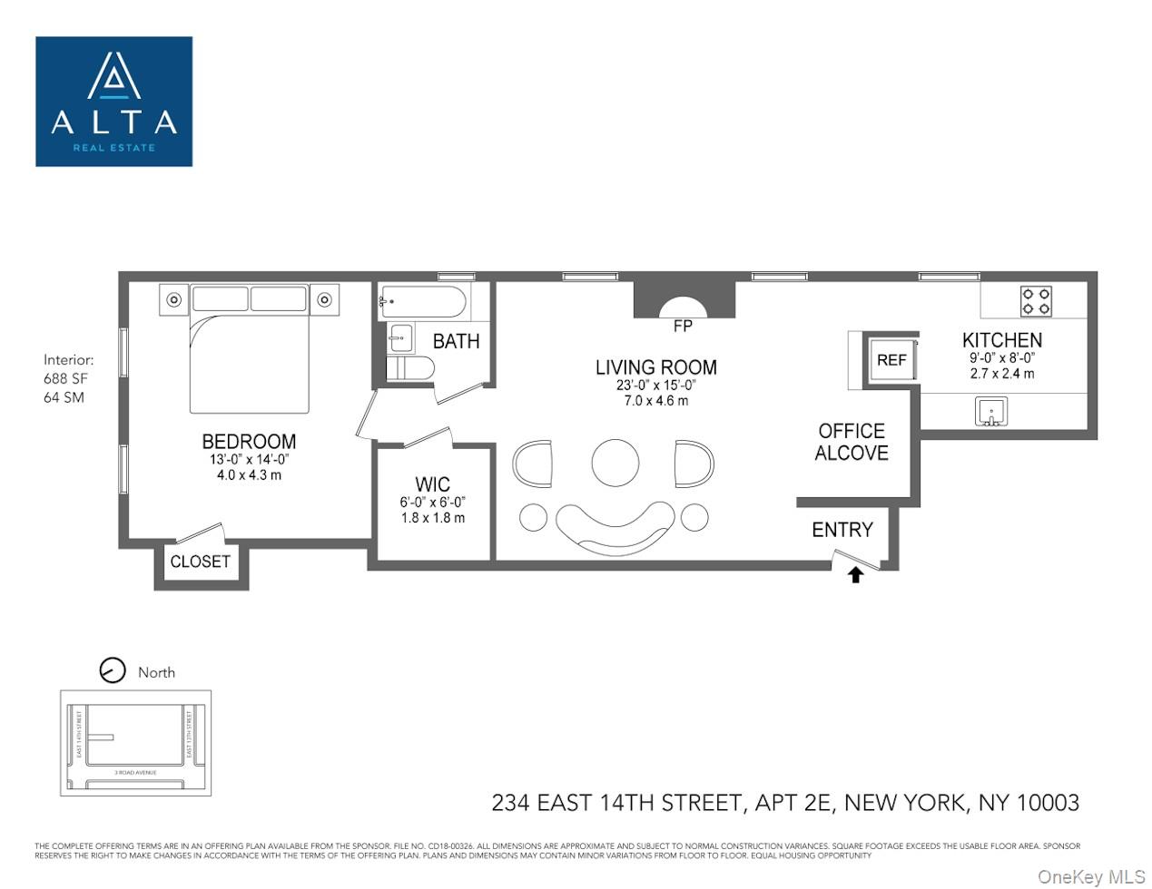 234 East 14th Street Unit: 2E