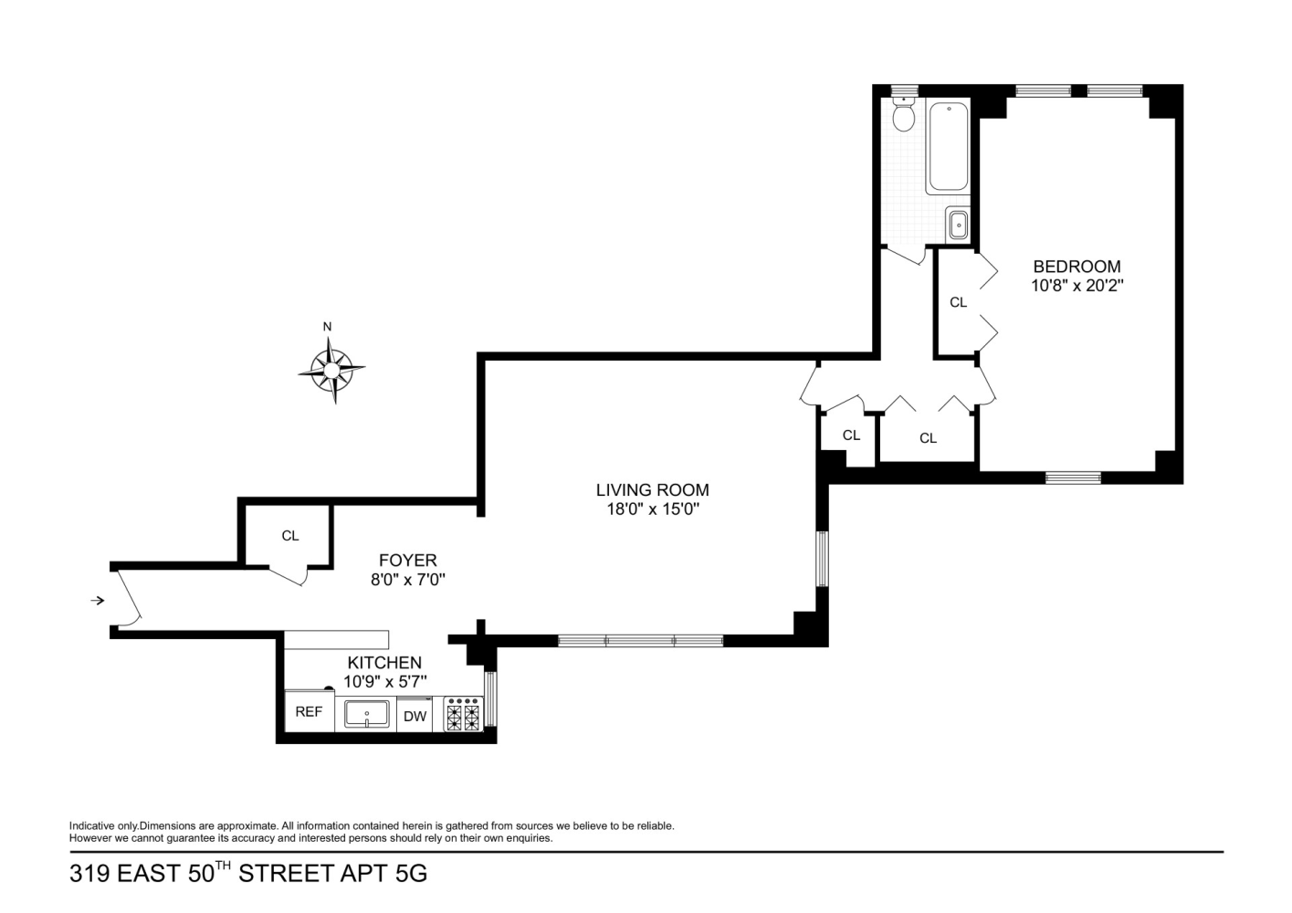 319 E 50TH Street 5G
