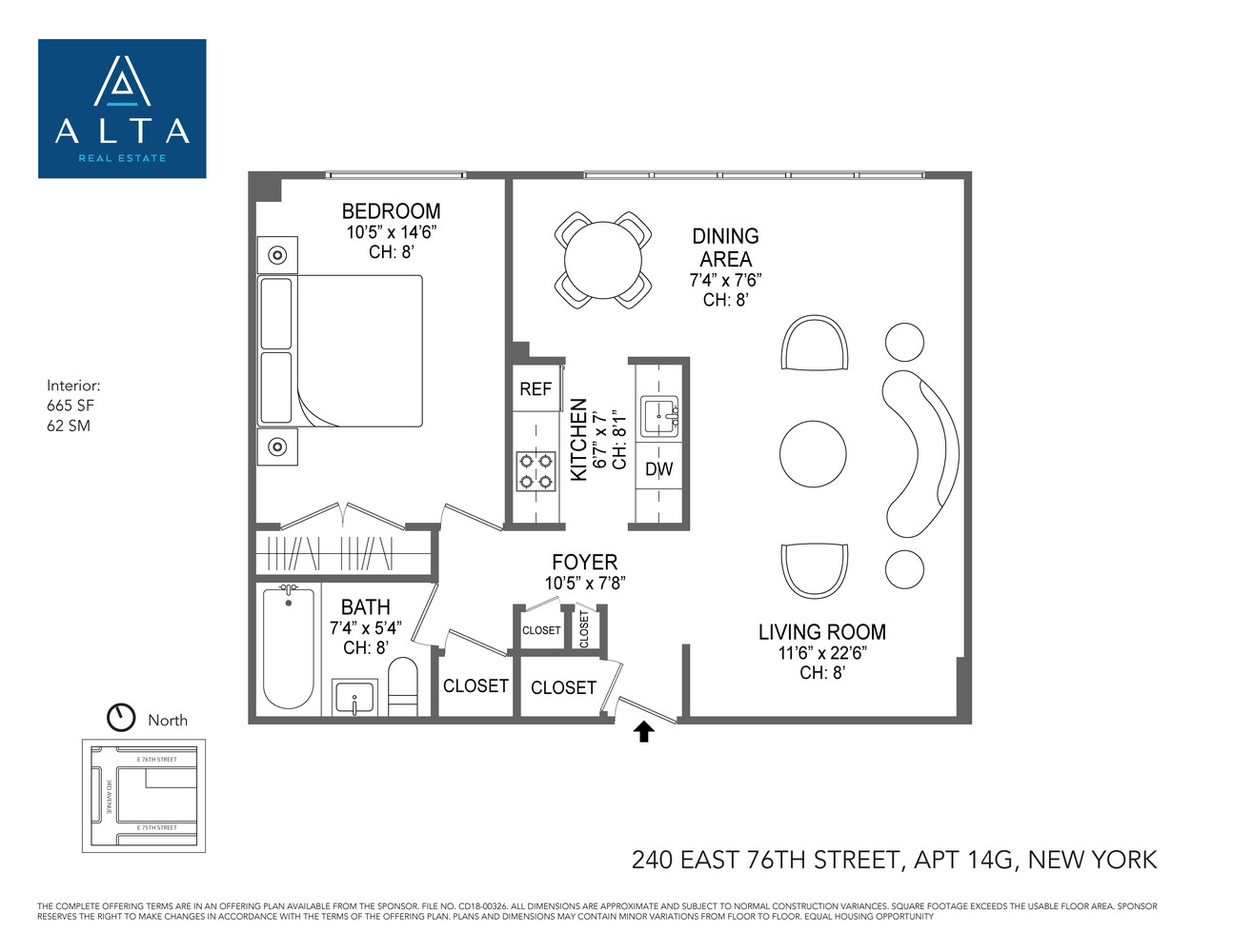 240 E 76TH Street 14G