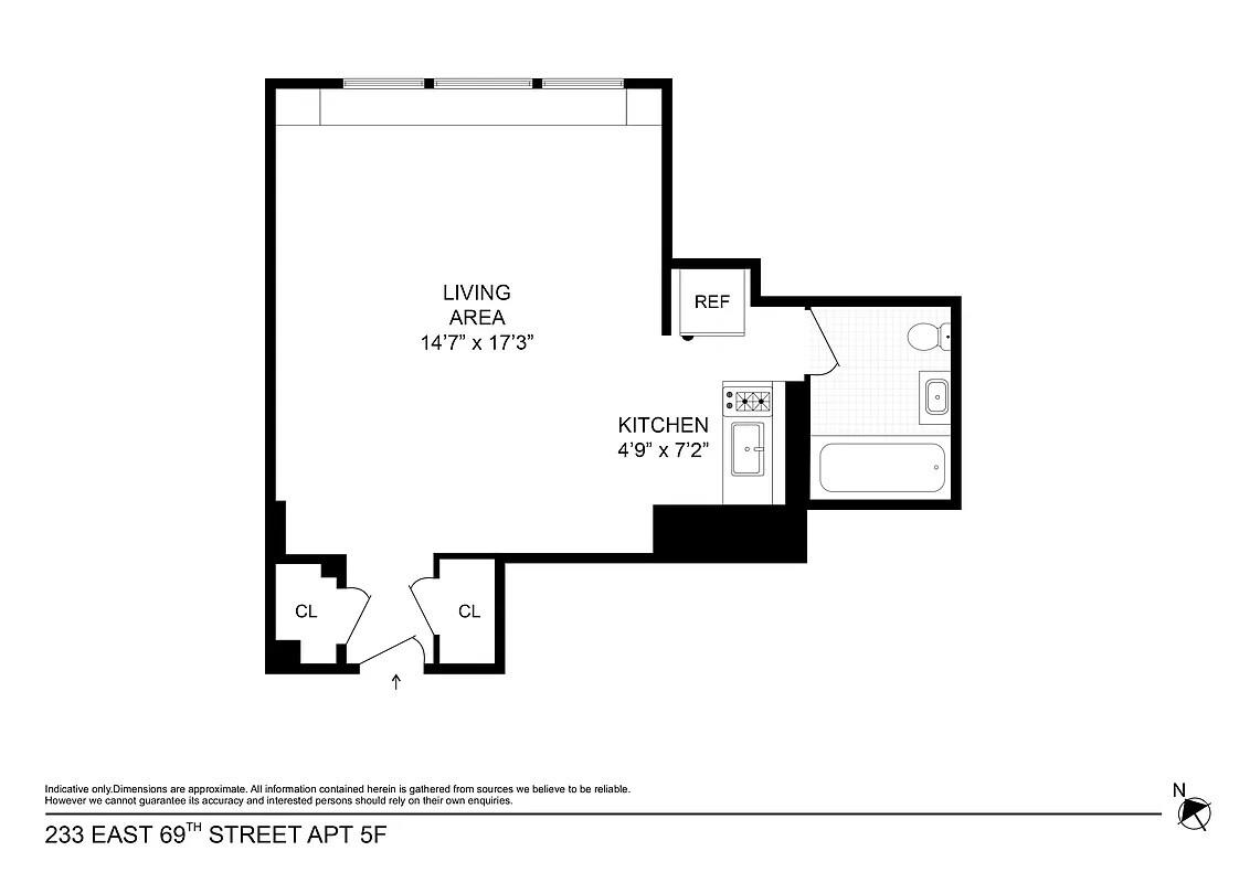 233 E 69TH Street 5F