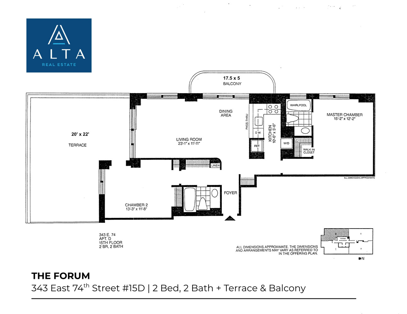 343 E 74TH Street 15D