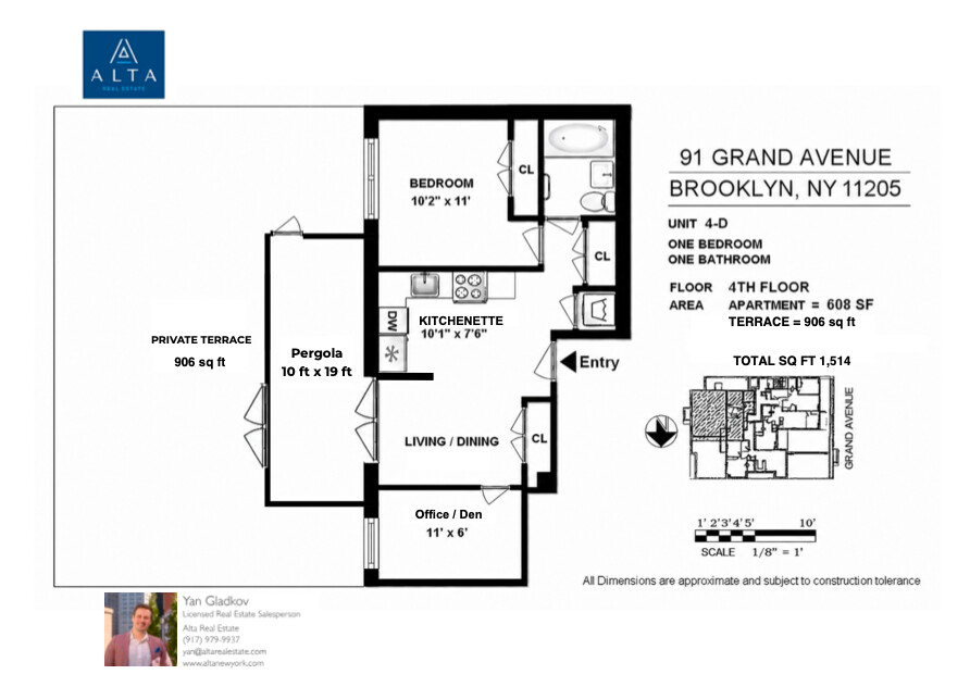 91 GRAND Avenue 4D