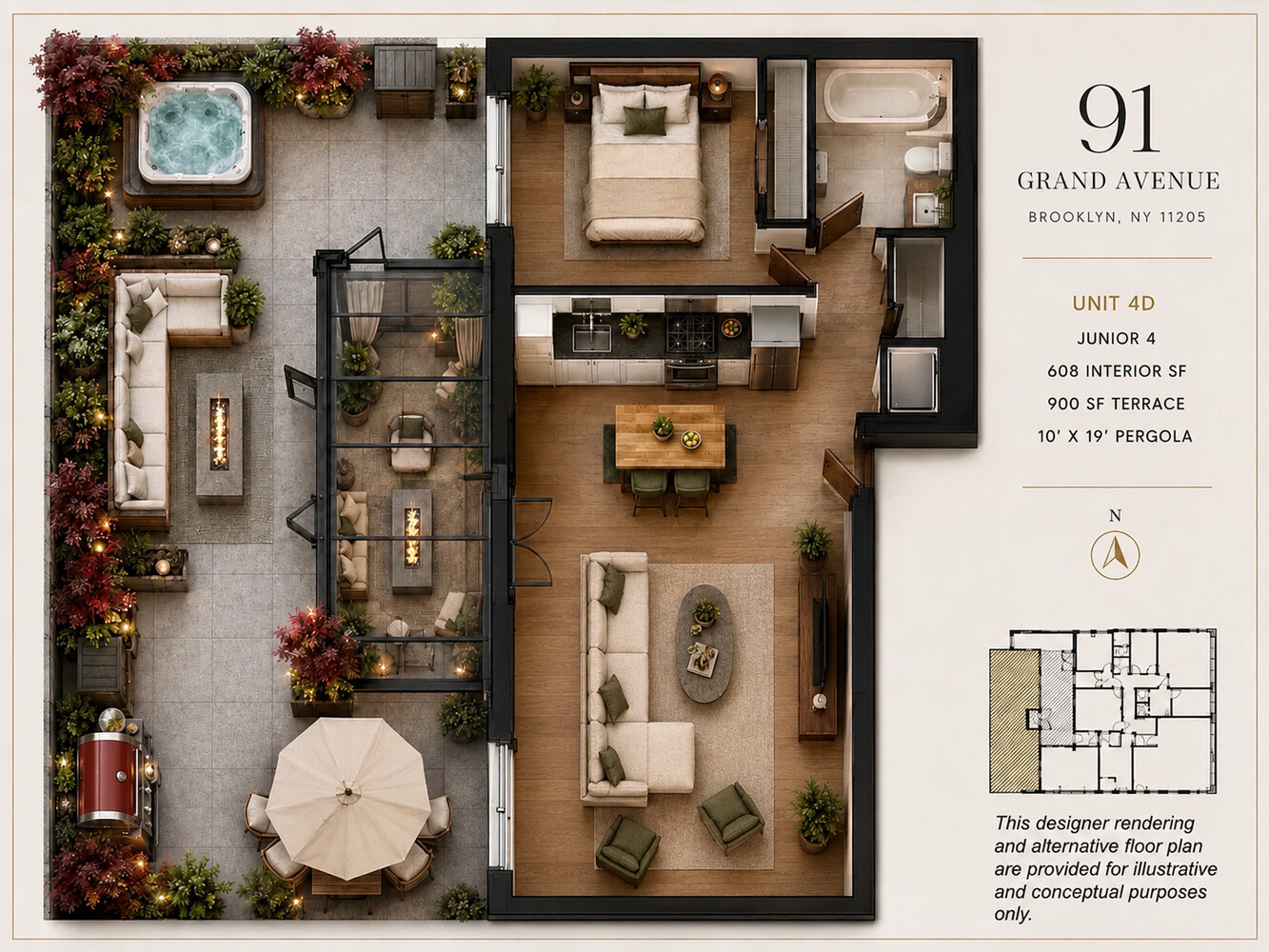 91 GRAND Avenue 4D