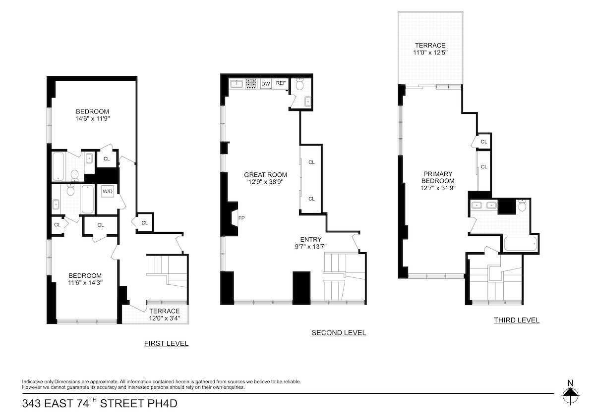 343 E 74TH Street PH34D