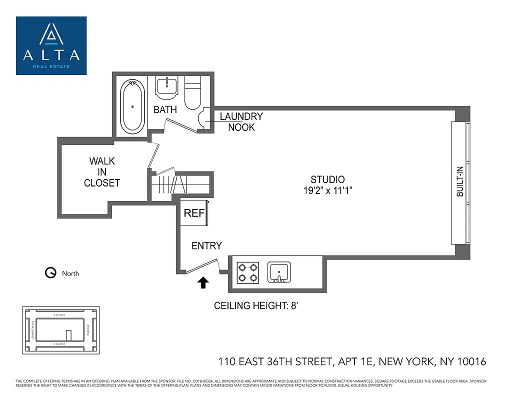 110 E 36TH Street 1E